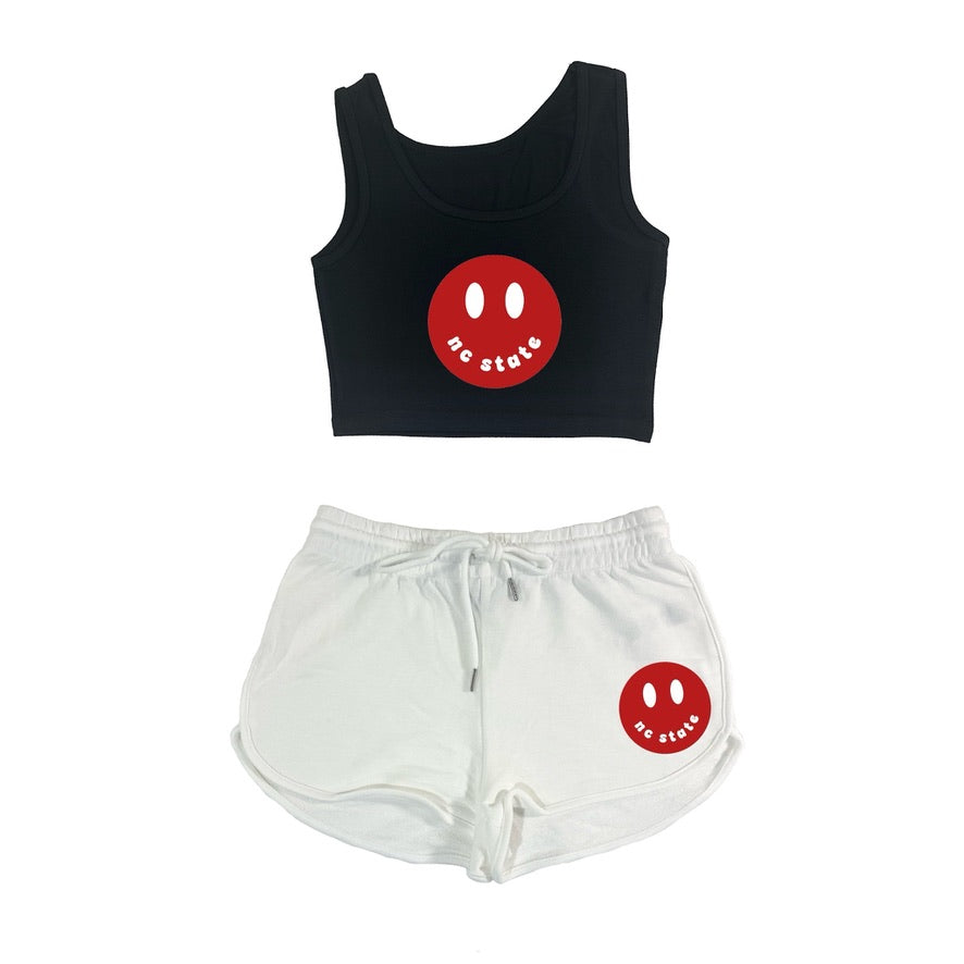 Happy Crop Tank & Shorts Set