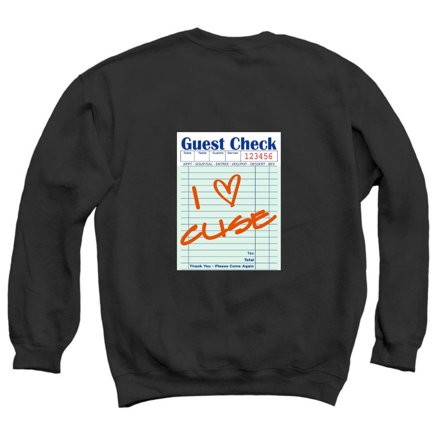 Guest Check Crewneck