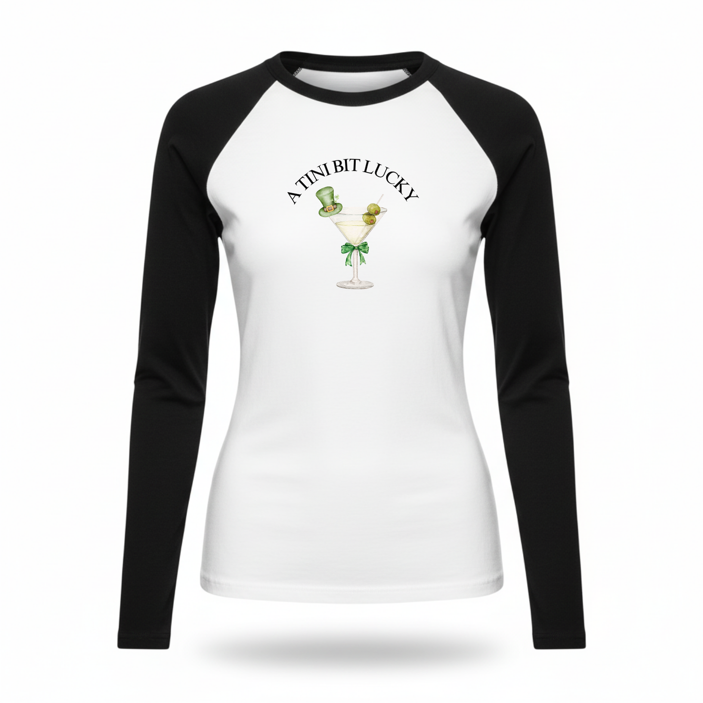 A Tini Bit Lucky Fitted Long Sleeve