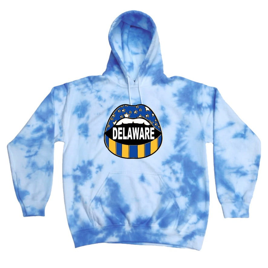 Open Mouth Tie Dye Hoodie