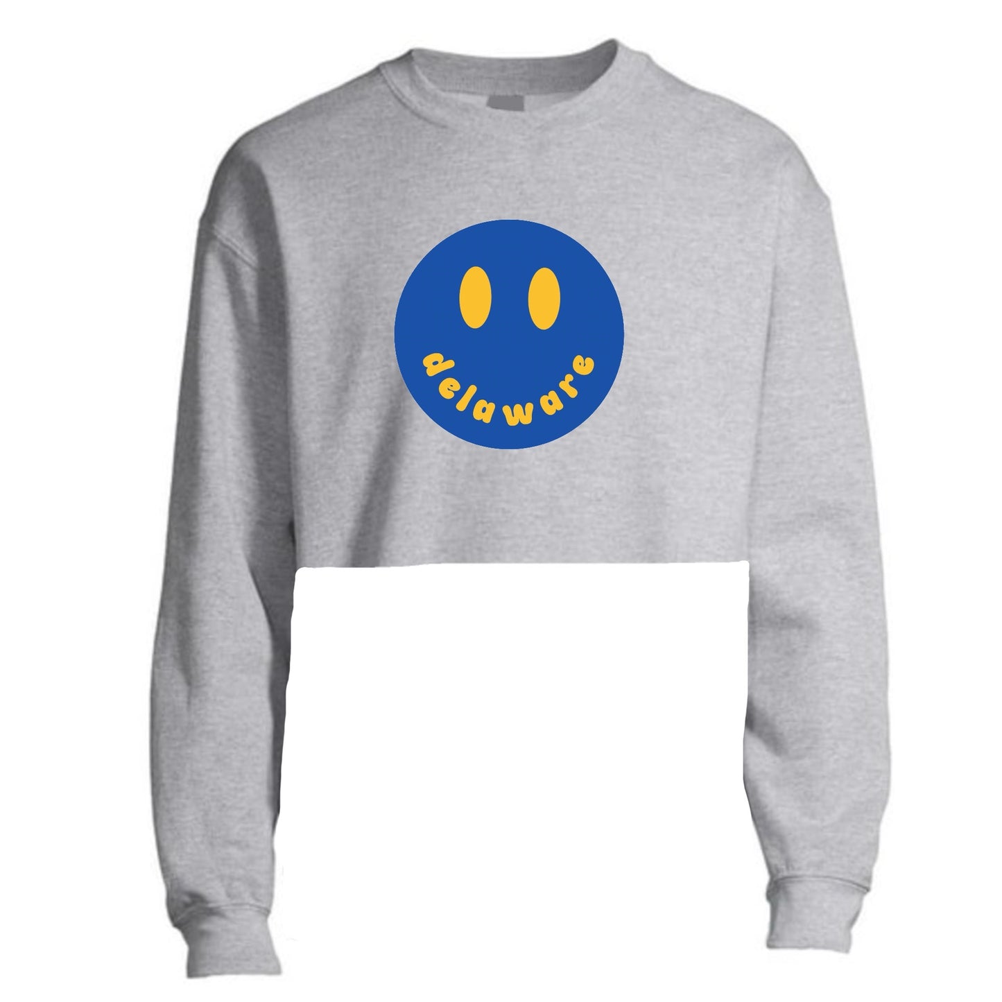 Happy Crop Crewneck