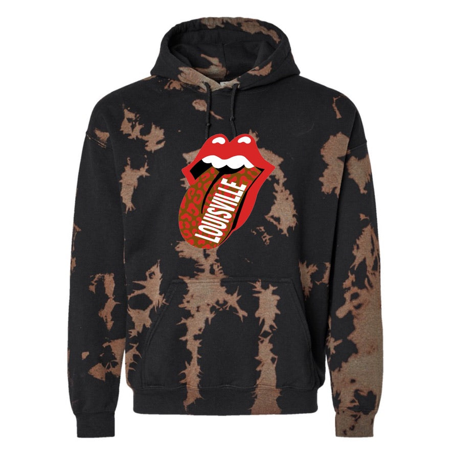 Cheetah Tongue Bleach Hoodie