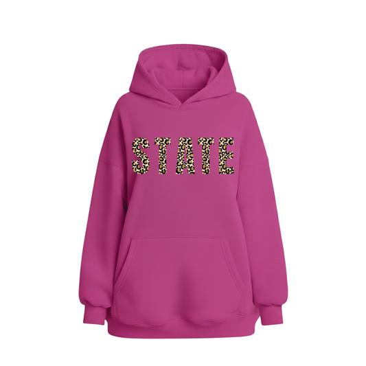 Cheetah Valentines Sweatshirt