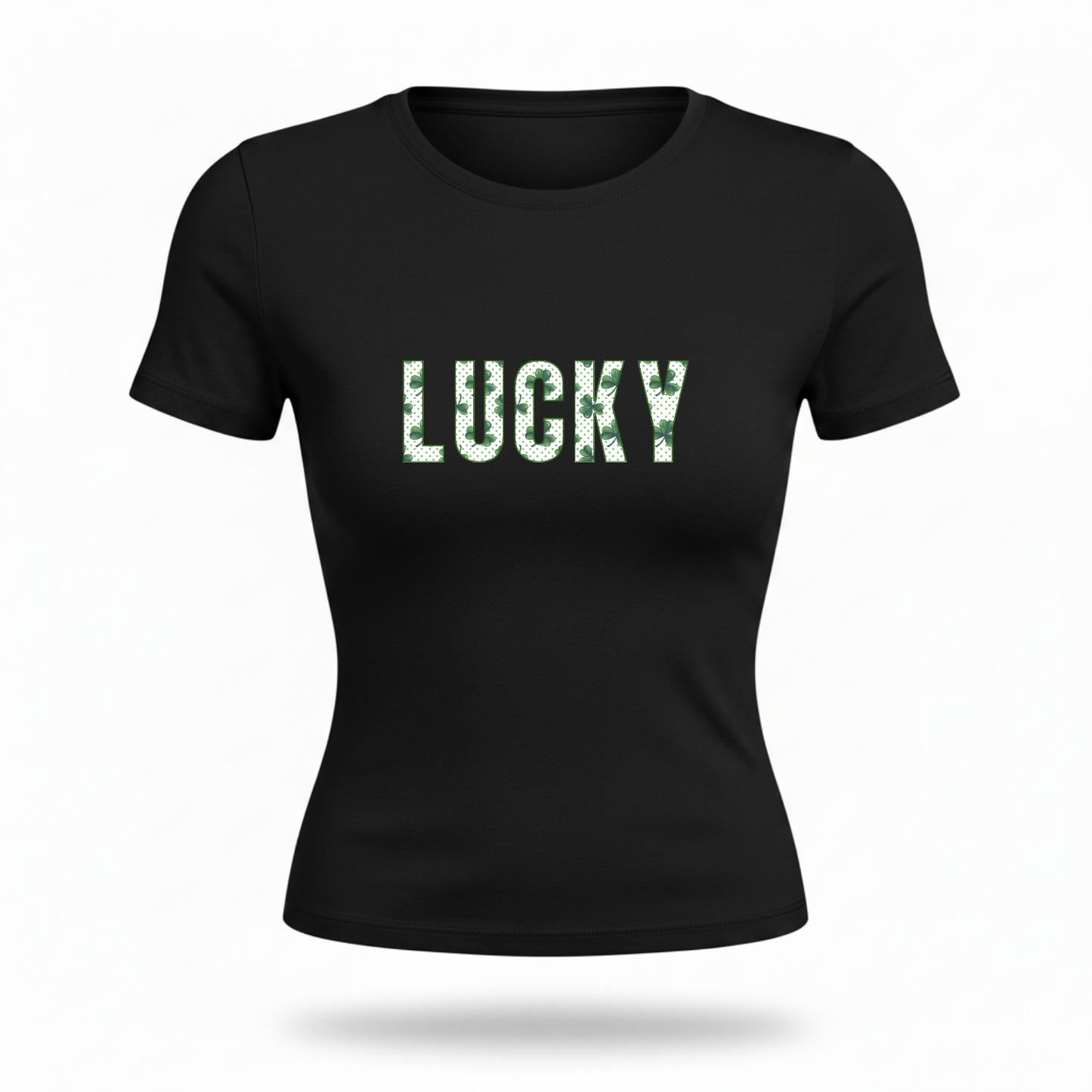 Lucky Fitted Tee
