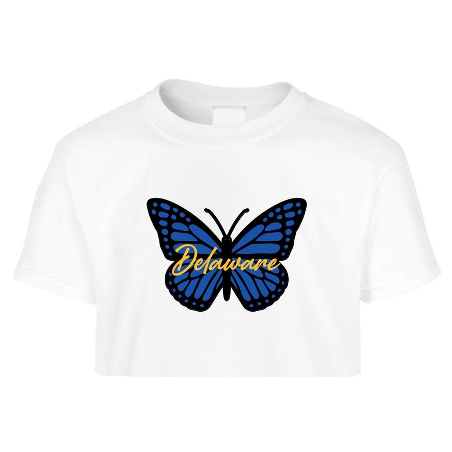Butterfly Crop Tee