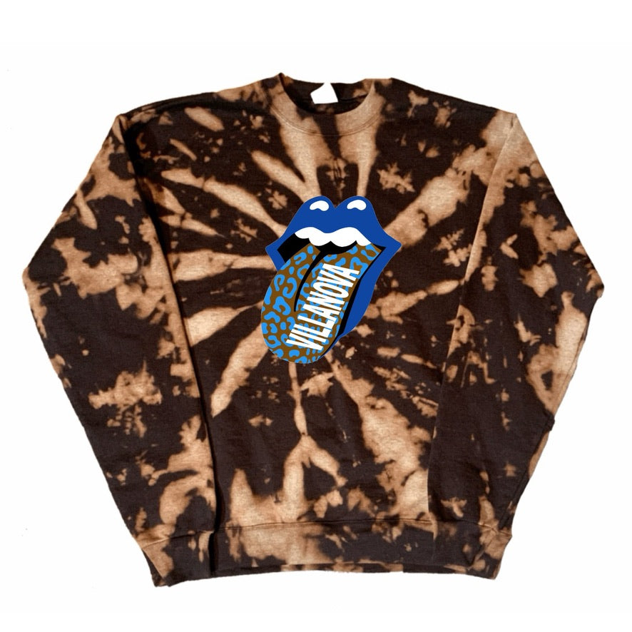 Cheetah Tongue Bleach Crewneck