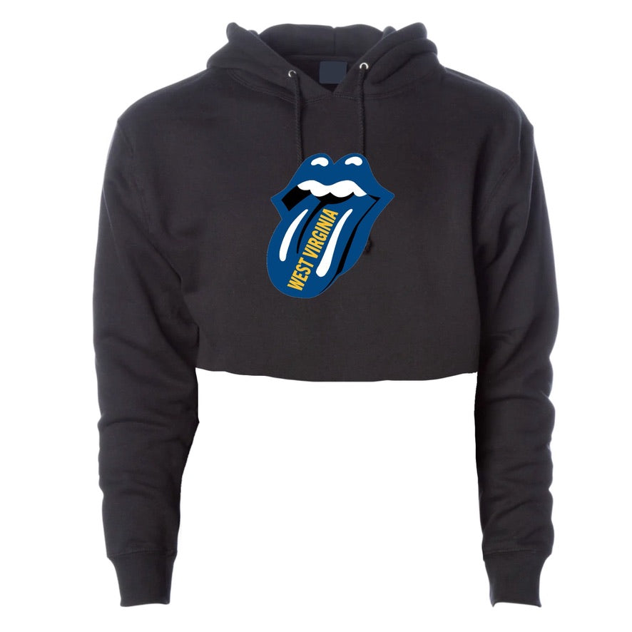 Tongue Crop Hoodie