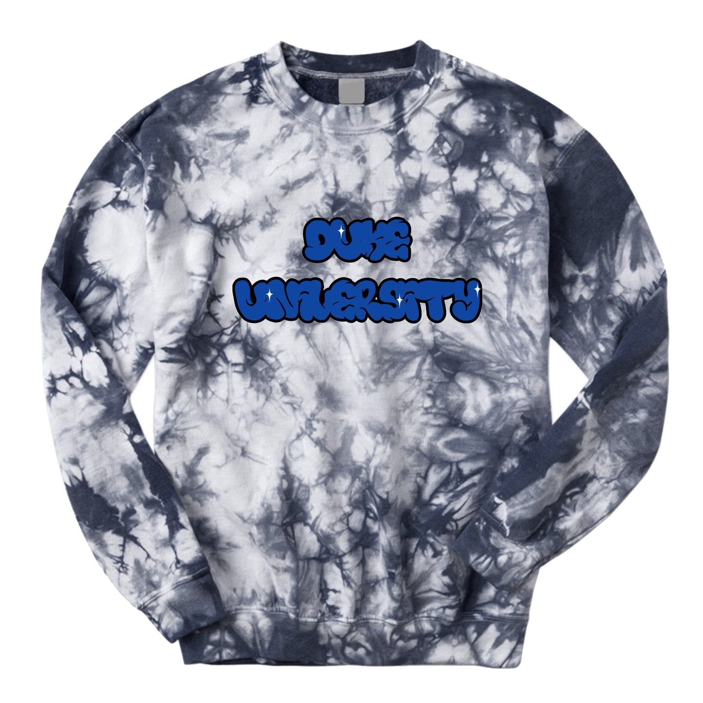 Graffiti Tie Dye Crewneck