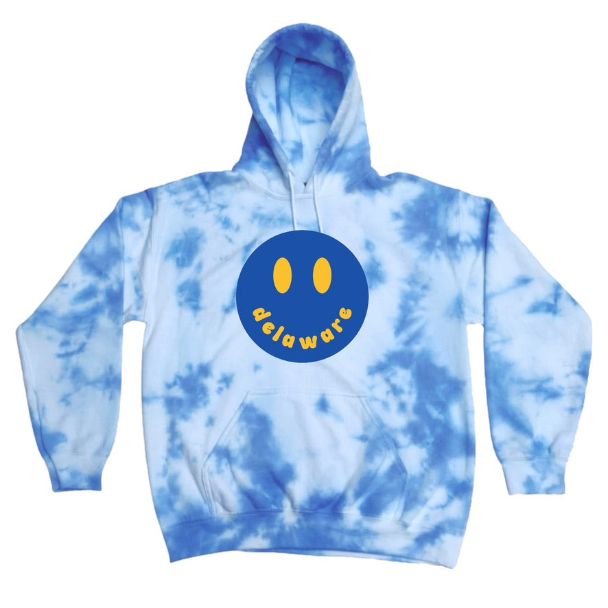 Happy Tie Dye Hoodie