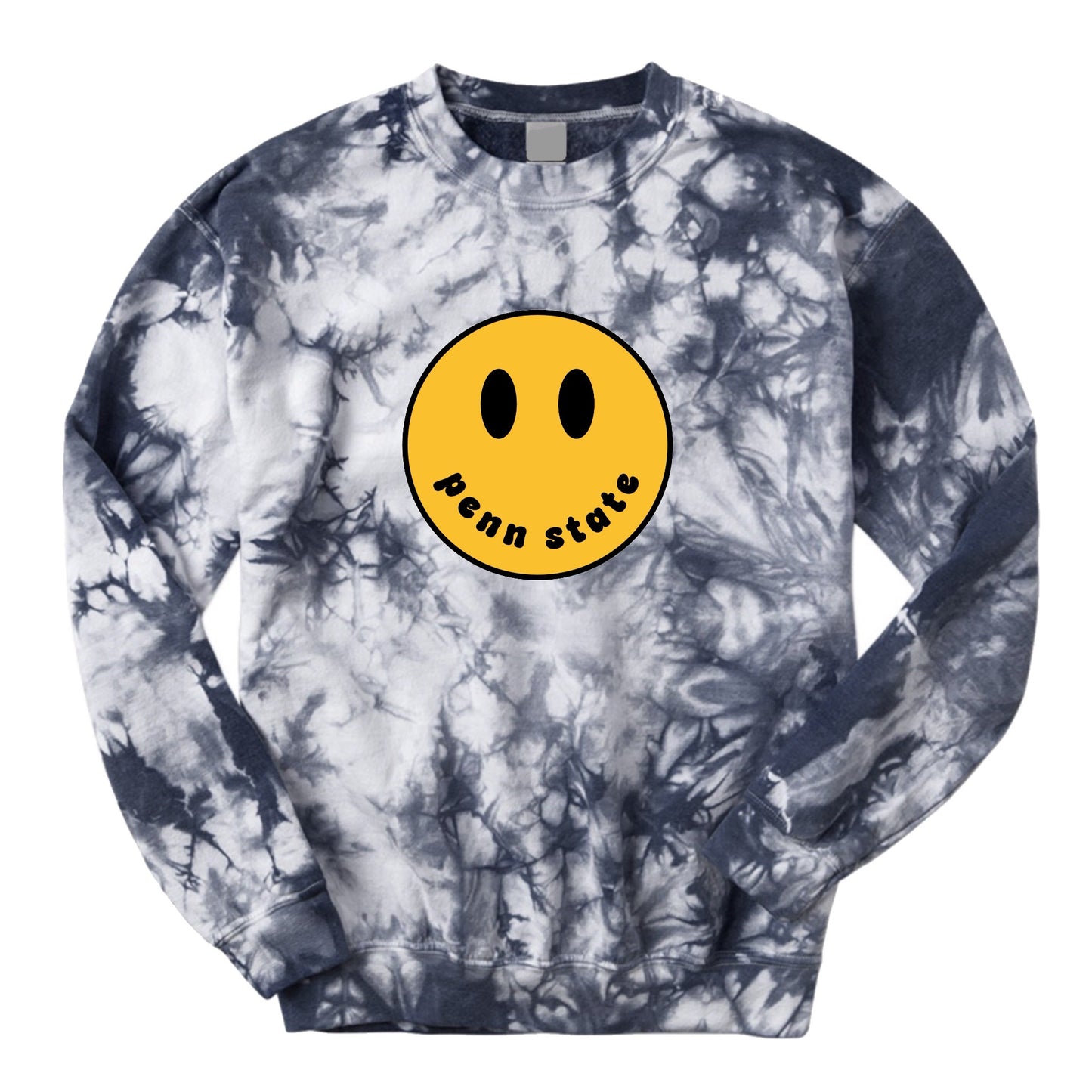 Smile Tie Dye Crewneck