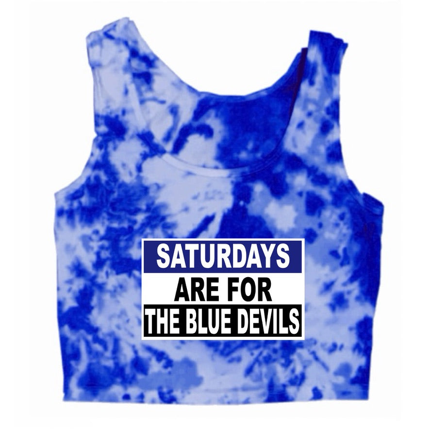 Saturdays Tie Dye Crop Tank