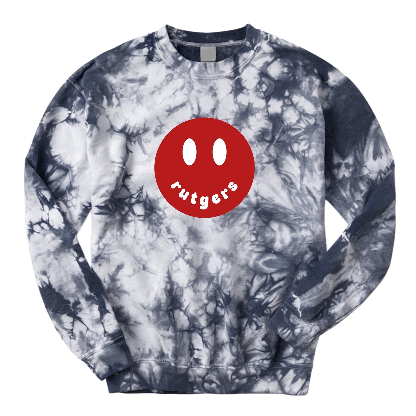 Happy Tie Dye Crewneck
