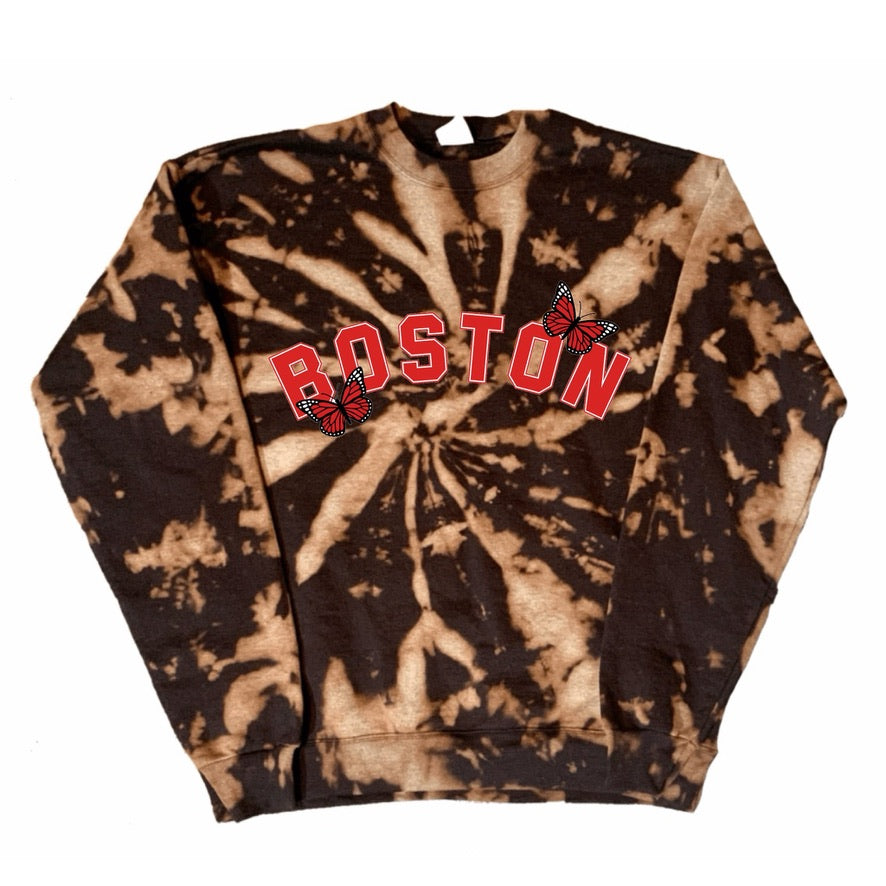 Flutter Bleach Crewneck