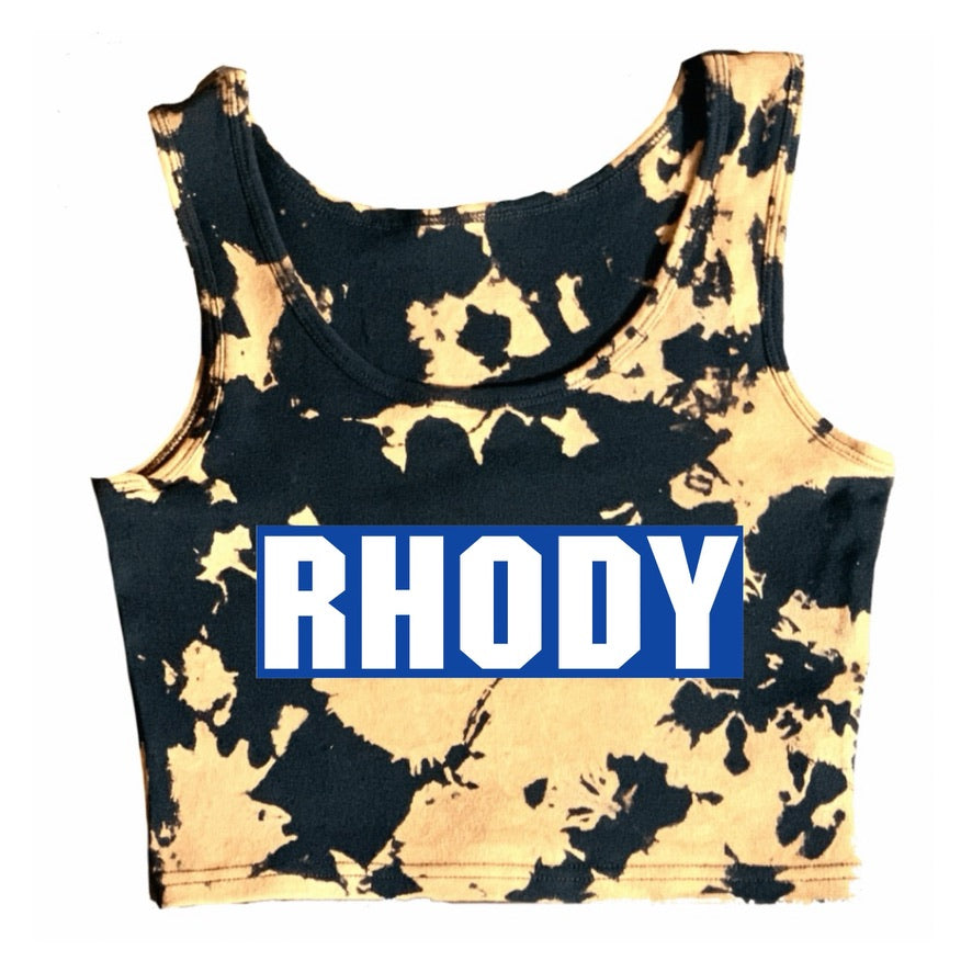 Bold Bleach Crop Tank