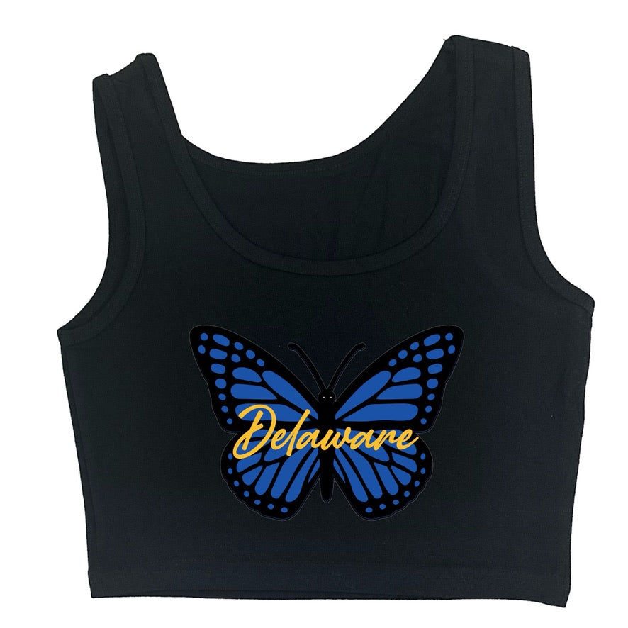 Butterfly Crop Tank
