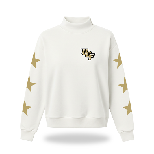 Campus Stars Mock Neck