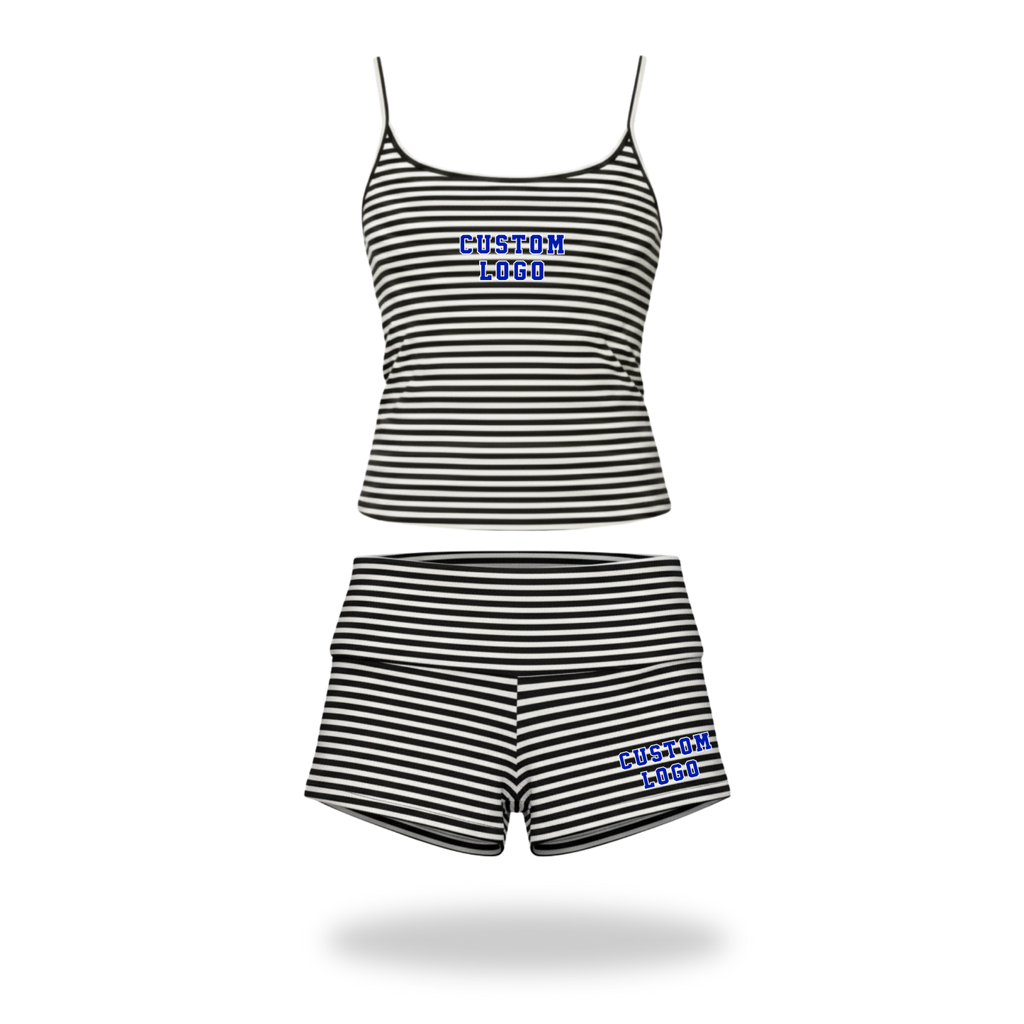 Campus Stripe Two Piece Set