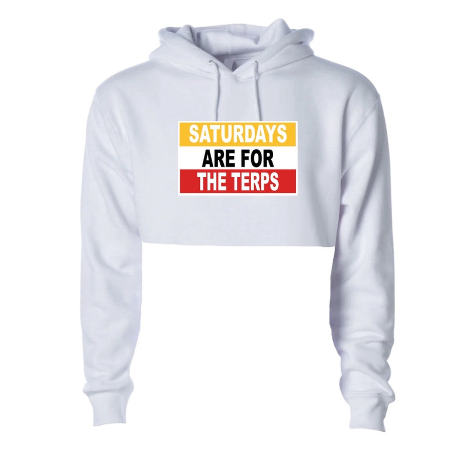 Saturdays Crop Hoodie