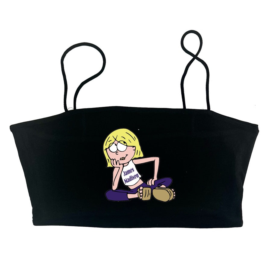 Lizzie Spaghetti Strap Crop Top