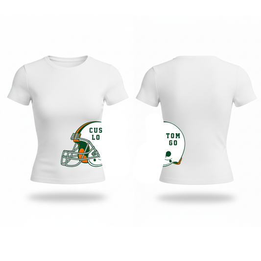 Helmet Fitted Tee