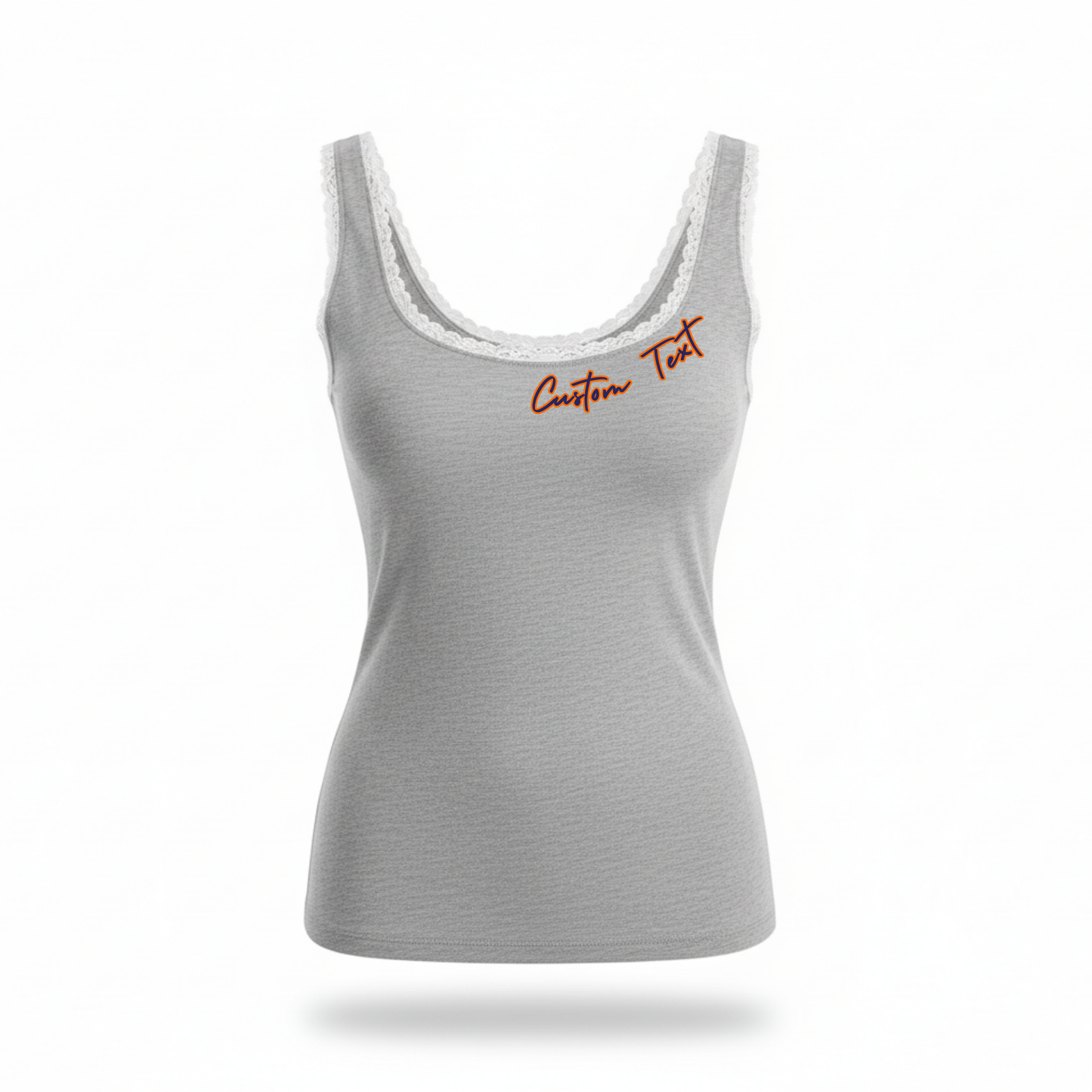 Rivalry Lace Trim Tank