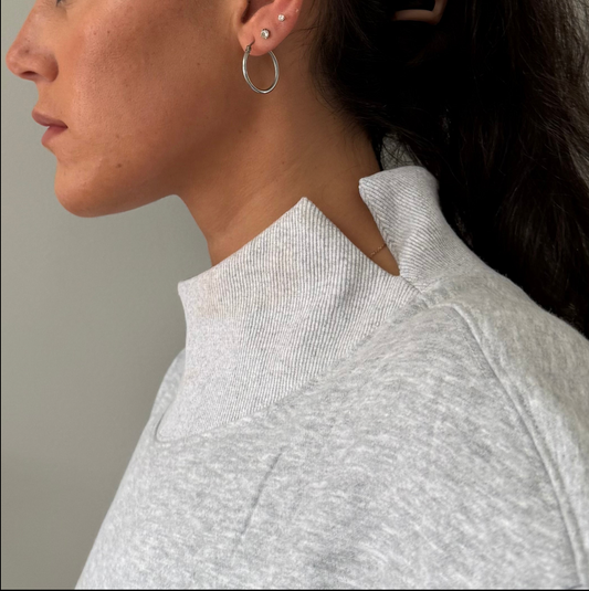 Teddy Bear Soccer Mock Neck