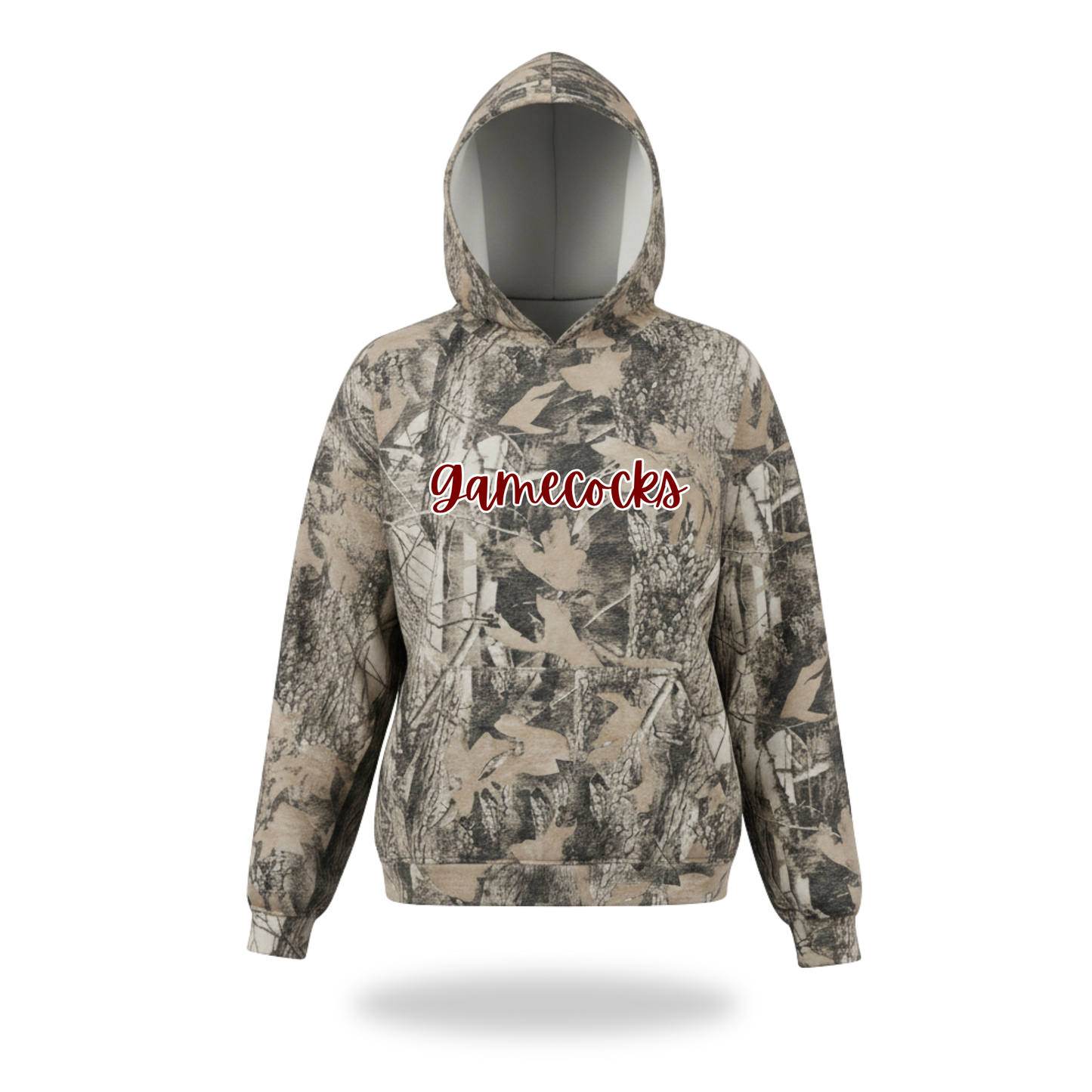 Script Camo Hoodie