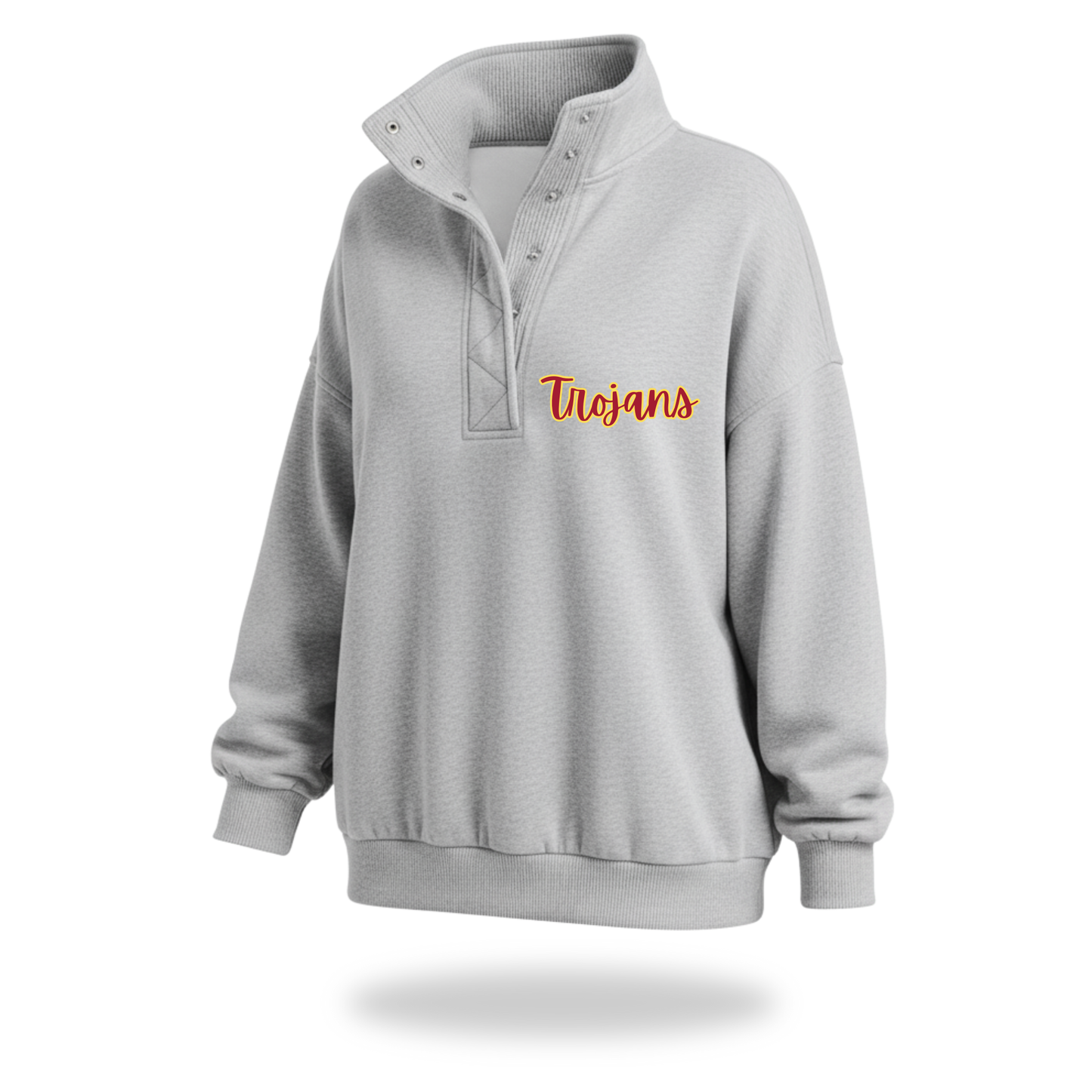 Script Henley Pullover