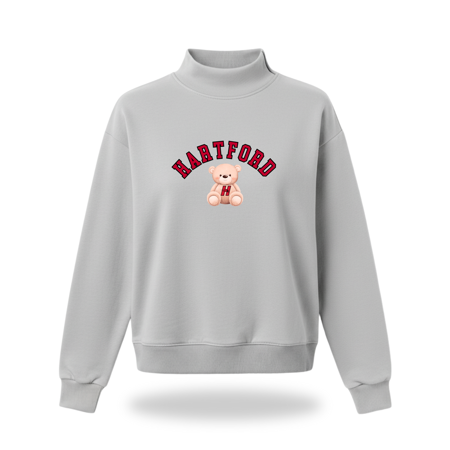 Teddy Bear Mock Neck