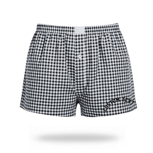 Varsity Gingham Shorts