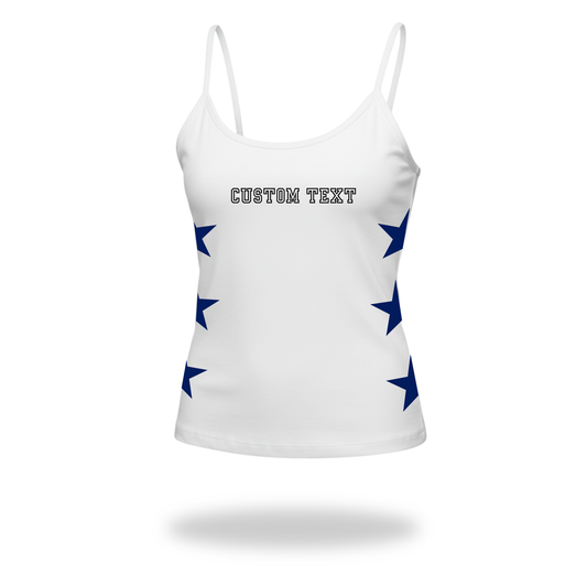 Yearbook Stars Spaghetti Strap Tank