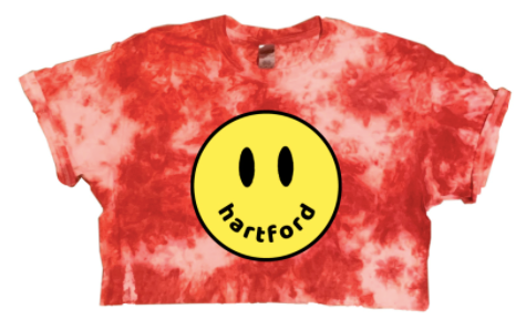 Drew Inspired Tie Dye Crop Tee