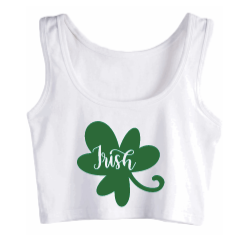 Irish Clover Crop Tank