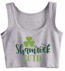 Shamrock Cutie Crop Tank