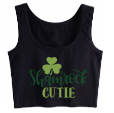 Shamrock Cutie Crop Tank