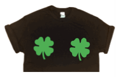Shamrock Crop Tee