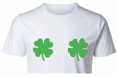 Shamrock Crop Tee