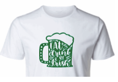 Eat Drink & Be Irish Crop Tee