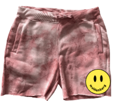 Smile Tie Dye Sweatshorts