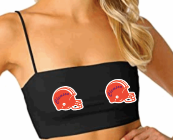 Helmets Spaghetti Strap Crop Top