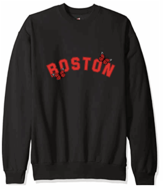 College Butterfly Crewneck