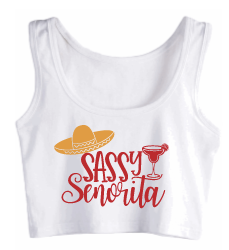 Sassy Señorita Crop Tank