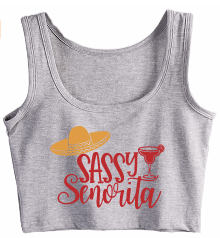 Sassy Señorita Crop Tank