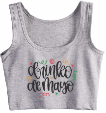 Drinko de Mayo Crop Tank