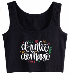 Drinko de Mayo Crop Tank