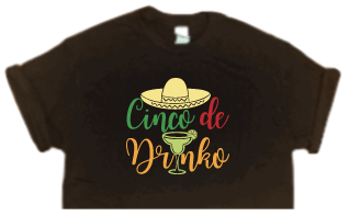 Cinco de Drinko Crop Tee