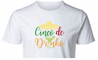 Cinco de Drinko Crop Tee