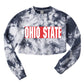 Bold Tie Dye Crop Crewneck