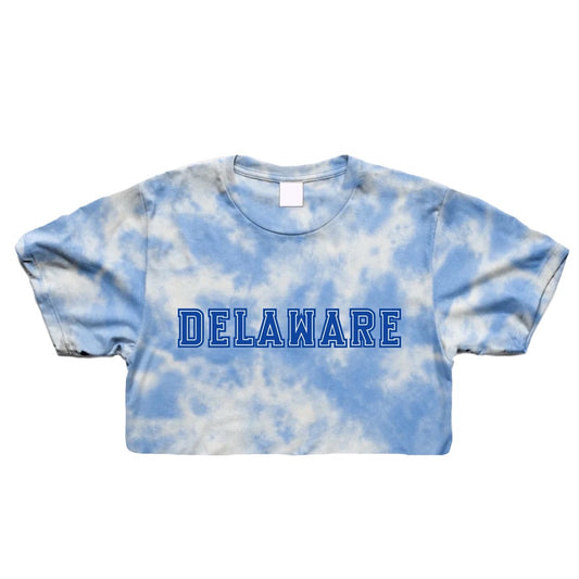 Gameday Tie Dye Crop Tee