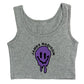 Drippy Smile Crop Tank